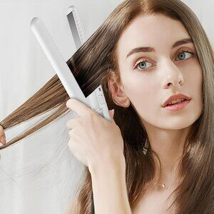 Mini Dual-Purpose Curling Iron, 2-in-1 Portable Wand (Brand New)